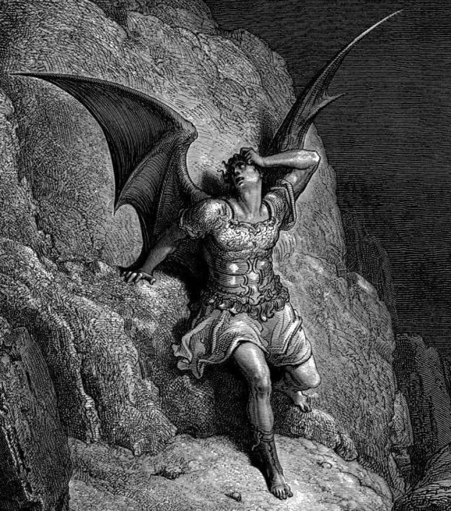 Paradise Lost Depection of Satan Gustave Doré