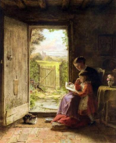The Reading Lesson George Hardy