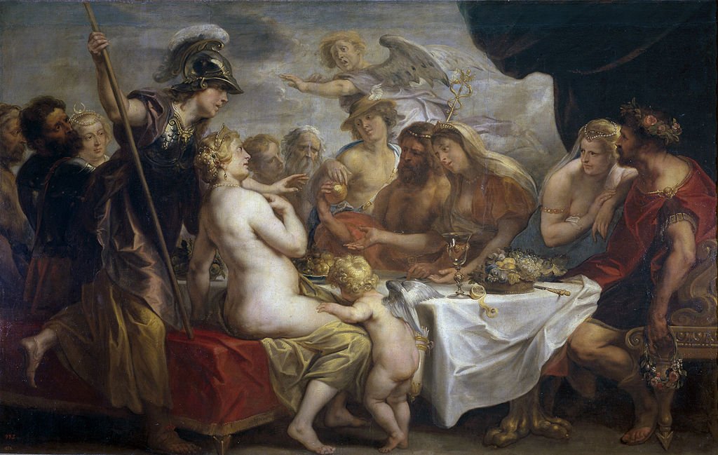 The Golden Apple of Discord Jordaens