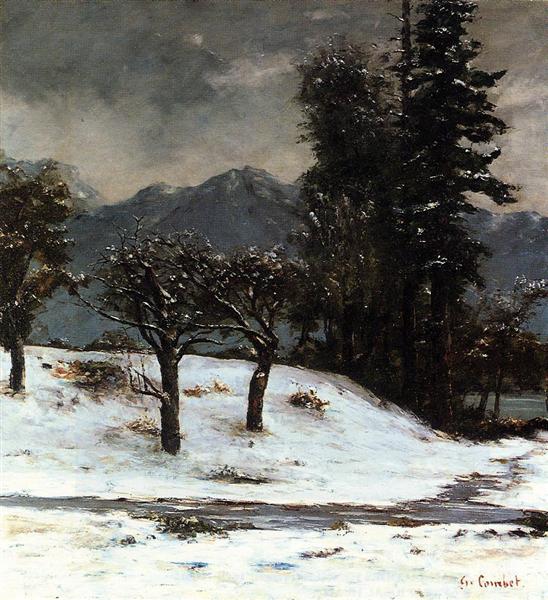 Snow Gustave Courbet