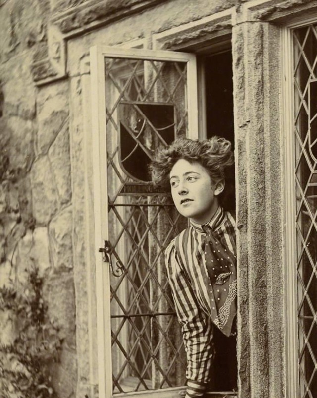 Agatha Christie as a young woman