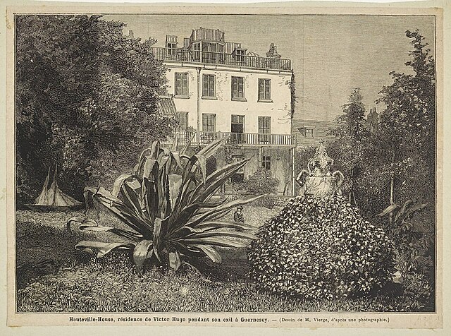 Hauteville-House, résidence de Victor Hugo, pendant son exil à Guernesey